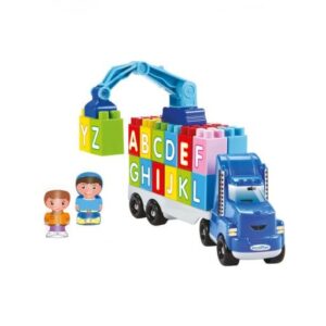 Abrick Vrachtwagen met Kraan en Letters