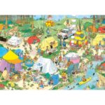 Jan van Haasteren puzzel Kamperen in het Bos -1000 stukjes