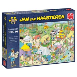 Jan van Haasteren puzzel Kamperen in het Bos -1000 stukjes