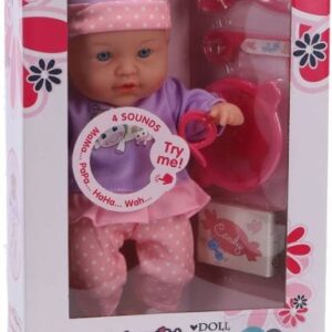 My Beautiful Dollsroom Pop 31 Cm 4 Geluiden +5 Accessoires