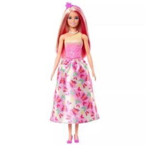 Barbie Zeemeerminpop met roze haar - 31 cm