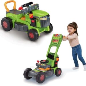 Grasmaaier voor kinderen VTech Mijn Tractor-Grasmaaier met licht geluid en liedjes